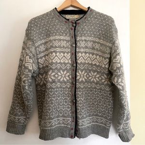 LL Bean wool sweater-womens large